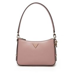 Torebka Guess. Czerwone torebki klasyczne damskie Guess, z aplikacjami, bez dodatków. Za 319.99 zł.