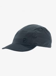 Czapka z daszkiem Fjallraven Abisko Trekking Cap. Niebieskie czapki męskie Fjällräven, bez wzorów, z bawełny. Za 220.10 zł.