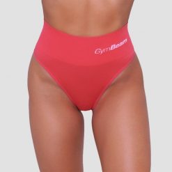 Figi damskie brazylijskie bezszwowe różowe 2Pack. Czerwone figi damskie GYMBEAM, s, bez wzorów, z elastanu. Za 55.90 zł.