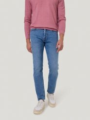 Pierre Cardin Dżinsy - Slim fit - w kolorze niebieskim rozmiar: W38/L30. Niebieskie jeansy męskie Pierre Cardin. Za 204.95 zł.