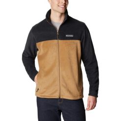 Polarowy sweter męski Columbia Sns Mountain Full Zip 2.0. Brązowe swetry męskie Columbia, m, bez wzorów, z polaru, bez kołnierzyka. Za 193.08 zł.