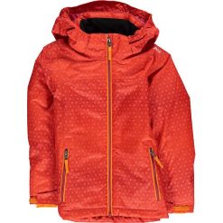 Kurtka narciarska w kolorze pomarańczowym. Brązowe kurtki i płaszcze dziewczęce CMP Kids, bez wzorów, z syntetyku, bez kaptura. W wyprzedaży za 165.95 zł.