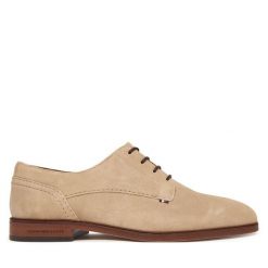 Półbuty Tommy Hilfiger. Brązowe półbuty męskie Tommy Hilfiger, bez zapięcia. Za 569.99 zł.