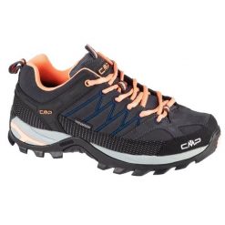 Buty CMP Rigel Low Wp 3Q13246-65UP wielokolorowe. Brązowe obuwie trekkingowe damskie . Za 554.27 zł.