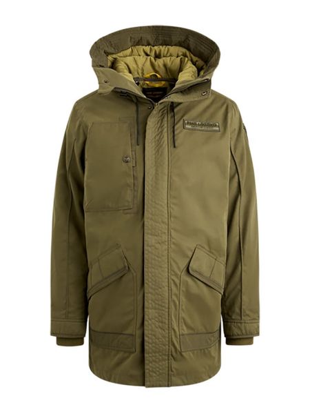 PME Legend Parka w kolorze oliwkowym rozmiar: M. Brązowe parki męskie PME Legend, m, bez wzorów. Za 697.85 zł.