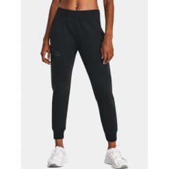 Spodnie sportowe damskie Under Armour Unstoppable FLC. Czerwone spodnie sportowe damskie Under Armour, s, do biegania. Za 499.00 zł.