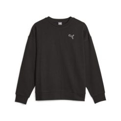Damska bluza dresowa BETTER ESSENTIALS PUMA Black. Czarne bluzy bez kaptura damskie Puma, s, z dresówki. Za 150.99 zł.