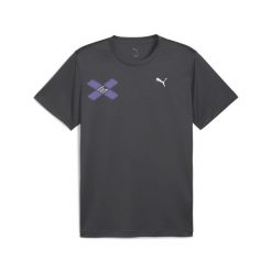 Męska koszulka RUN DIGITOKYO z grafiką PUMA Dusky Gray. Szare t-shirty sportowe męskie Puma, m, bez ramiączek, do biegania. Za 139.00 zł.