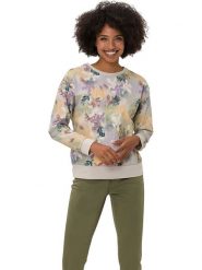 Heine Bluza w kolorze beżowym ze wzorem rozmiar: 48. Brązowe bluzy bez kaptura damskie Heine. Za 65.85 zł.