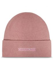 Calvin Klein Czapka Inst Embro K60K612651 Różowy. Czerwone czapki zimowe damskie CALVIN KLEIN, z bawełny. Za 179.99 zł.