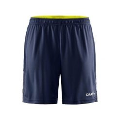 Szorty Craft Premier. Niebieskie szorty męskie Craft, bez wzorów, z materiału. Za 196.00 zł.