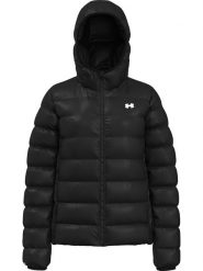 Under Armour Kurtka pikowana "Legend down" w kolorze czarnym rozmiar: S. Czarne kurtki damskie Under Armour, s, bez wzorów, bez kaptura. Za 408.49 zł.