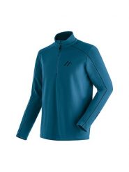 Maier Sports Bluza polarowa "Dennis" w kolorze morskim rozmiar: 50. Zielone bluzy bez kaptura męskie Maier Sports, z materiału. Za 139.54 zł.