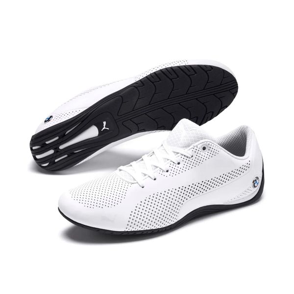 Buty sportowe męskie Puma BMW MS DRIFT CAT 5 ULTRA 30588204. Białe buty sportowe na co dzień męskie Puma, bez zapięcia, trekkingowe. Za 254.33 zł.