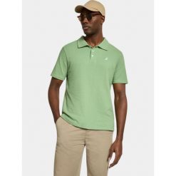 Koszulka polo męska Nautica Torres. Zielone koszulki polo męskie Nautica, l, bez wzorów, bez ramiączek. Za 399.00 zł.