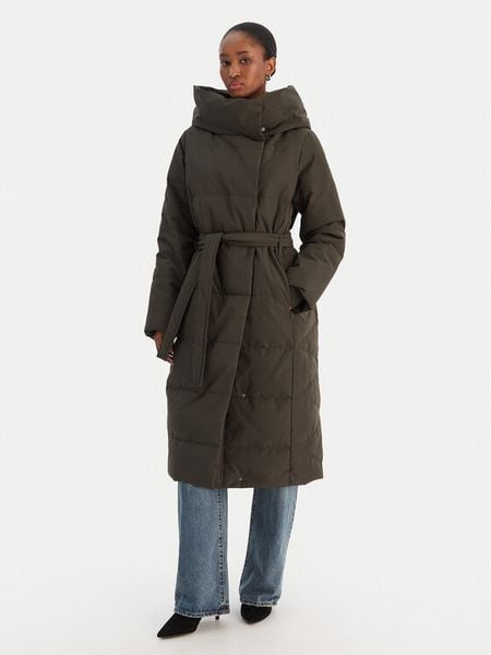 Vero Moda Kurtka puchowa Leonie 10311566 Szary Regular Fit. Szare kurtki damskie Vero Moda, l, bez wzorów, z puchu, bez kaptura. Za 459.99 zł.