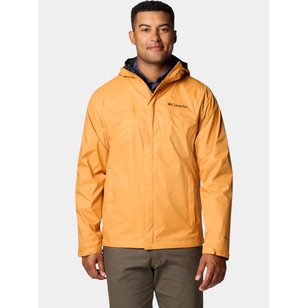 Kurtka Przeciwdeszczowa Męska Columbia Watertight II. Żółte kurtki męskie Columbia, m, bez wzorów, bez kaptura. W wyprzedaży za 364.65 zł.