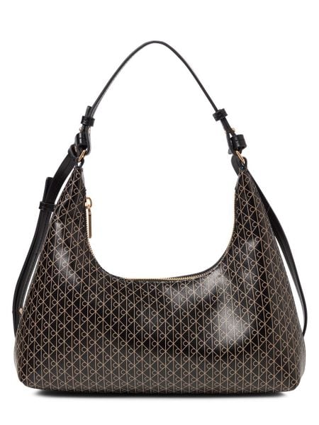 Calvin Klein Torebka Kobiety czarny|beżowy, ONE SIZE. Brązowe torebki klasyczne damskie CALVIN KLEIN, bez wzorów, z jeansu, bez dodatków. Za 449.95 zł.