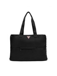 Guess Jeans Torebka CWBEO-GUESS-XC-004-09 Czarny. Czarne torebki klasyczne damskie Guess Jeans, z aplikacjami, z jeansu, bez dodatków. Za 249.99 zł.