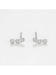 ATELIER DU DIAMANT Złote kolczyki-wkrętki z diamentami rozmiar: onesize. Szare kolczyki damskie ATELIER DU DIAMANT, z diamentem, złote. Za 521.99 zł.