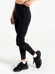 Dare 2b Legginsy sportowe "Power" w kolorze czarnym rozmiar: 42. Czarne legginsy damskie Dare 2b, bez wzorów, z materiału. Za 100.99 zł.