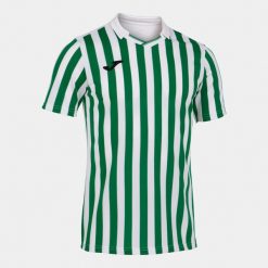 Koszulka do piłki nożnej męska Joma Copa II z krótkim rękawem. Białe t-shirty sportowe męskie Joma, m, bez ramiączek, do piłki nożnej. W wyprzedaży za 116.05 zł.