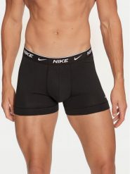 Nike Komplet 3 par bokserek Trunk 0000KE1008 Czarny. Czarne bokserki męskie Nike, bez wzorów, z bawełny. Za 159.99 zł.