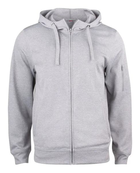 Clique Basic Active Hoody Full Zip – bluza z kapturem, pełny zamek. Szare bluzy z kapturem męskie CLIQUE, s. Za 202.91 zł.