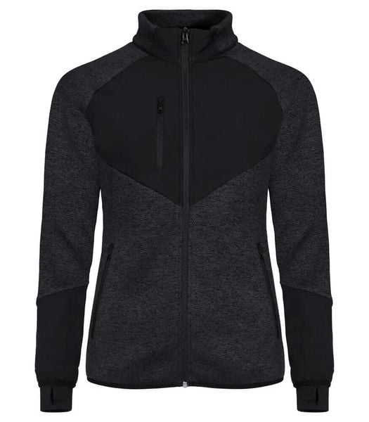 Clique Haines Women polar i softshell – ciepła i praktyczna. Czarne kurtki softshell damskie CLIQUE, l, bez wzorów, z dzianiny, bez kaptura. Za 282.68 zł.