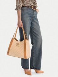 Nine West Torebka CEO-Onira-KY252 Beżowy. Brązowe torebki klasyczne damskie Nine West, bez wzorów, z materiału, bez dodatków. Za 279.99 zł.