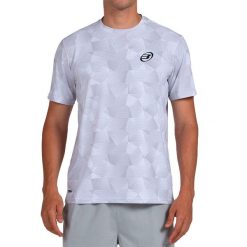 Koszulka Bullpadel Macondo biała XXL. Białe t-shirty damskie bullpadel, xl, bez wzorów, bez kołnierzyka. Za 324.99 zł.