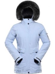 Alpine Pro Kurtka zimowa "Werda 2" w kolorze błękitnym rozmiar: M. Niebieskie kurtki damskie Alpine Pro, na zimę, m, bez wzorów, z puchu, bez kaptura. Za 430.46 zł.