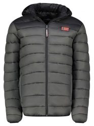 Geographical Norway Kurtka pikowana "Amigoglerc Hood" w kolorze antracytowo-czarnym rozmiar: L. Czarne kurtki męskie Geographical Norway, l, bez wzorów, bez kaptura. Za 166.10 zł.