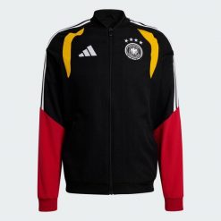 Bluza reprezentacyjna Niemcy 26 Tiro. Czarne bluzy bez kaptura męskie Adidas, l, z materiału. Za 369.00 zł.