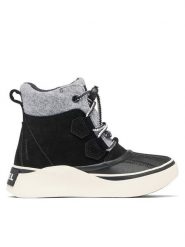 Sorel Śniegowce Youth Out N About™ Iv Chillz Wp 2101321010 Czarny. Czarne buty zimowe chłopięce Sorel, ze skóry. Za 369.99 zł.