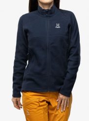 Bluza rozpinana damska Haglofs Buteo Mid Jacket. Niebieskie bluzy z kapturem damskie Haglöfs, l, z materiału. Za 214.49 zł.