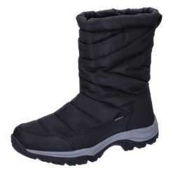Buty zimowe męskie CMP Notak WP. Czarne buty trekkingowe męskie CMP, na zimę, z futra, bez zapięcia, trekkingowe, primaloft. Za 599.99 zł.