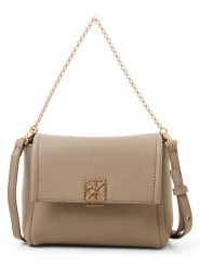 Calvin Klein torba na ramię Kobiety Sztuczna skóra brązowy, ONE SIZE. Brązowe torebki klasyczne damskie CALVIN KLEIN, bez wzorów, ze skóry, bez dodatków. Za 489.95 zł.