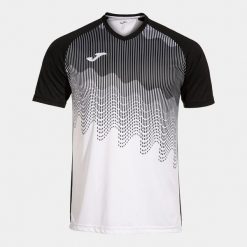 Koszulka z dekoltem w szpic Joma Tiger VI. Białe t-shirty sportowe męskie Joma, m, bez ramiączek, do piłki nożnej. Za 246.00 zł.