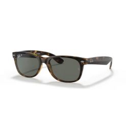 Okulary przeciwsłoneczne Ray-Ban New Wayfarer Classic. Brązowe okulary przeciwsłoneczne damskie Ray-Ban. Za 699.99 zł.