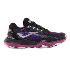 Buty do tenisa Joma Point Lady 2401 TPOILW2401AC czarne. Czarne obuwie treningowe damskie na fitness i siłownię. Za 551.66 zł.