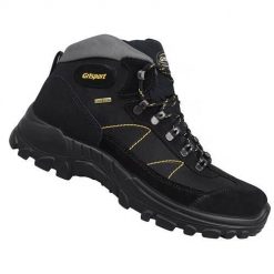 Buty trekkingowe męskie Grisport 13362SV86G. Czarne buty trekkingowe męskie Grisport, z materiału, bez zapięcia, trekkingowe. Za 305.00 zł.