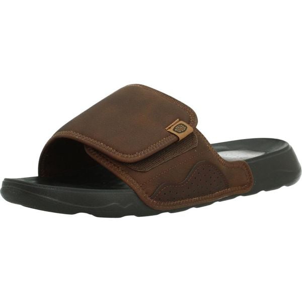 Sandały HEY DUDE SHORE SLIDE CLASSIC Brązowy. Brązowe sandały męskie Hey dude, z syntetyku, bez zapięcia. Za 174.99 zł.