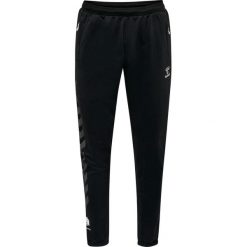 Spodnie sportowe do joggingu Hummel Move Grid. Czarne spodnie dresowe męskie HUMMEL, bez wzorów, z dresówki, sportowe. Za 232.95 zł.