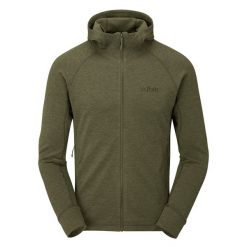 Bluza rozpinana męska Rab Nexus Hoody z kapturem. Zielone bluzy z kapturem męskie RAB, m. Za 314.99 zł.