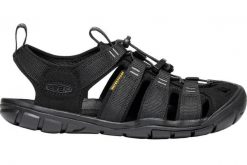 Sandały damskie, Keen Wms Clearwater CNX. Czarne obuwie trekkingowe damskie Keen, bez wzorów, z materiału, bez obcasa. Za 659.00 zł.