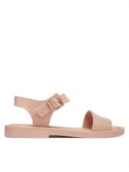 Melissa Sandały Mar Sandal II Ad 33815 Różowy. Czerwone sandały damskie Melissa, bez wzorów, z tworzywa sztucznego, bez obcasa, na płaskiej podeszwie. Za 290.99 zł.