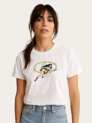 WOOOP Koszulka "Wonder Woman Lasso of Truth" w kolorze białym rozmiar: XXL. Białe bluzki damskie Wooop, xxl, bez wzorów, z bawełny, bez kołnierzyka. Za 56.99 zł.