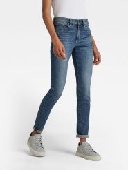 G-Star Dżinsy - Skinny fit - w kolorze niebieskim rozmiar: W26/L34. Niebieskie jeansy damskie G-Star. Za 228.38 zł.