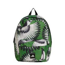 Plecak adidas x FARM Classic. Czarne plecaki damskie Adidas, bez wzorów, z materiału. W wyprzedaży za 87.45 zł.